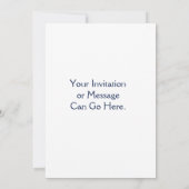 Invitation Lettre G Angel Monogramme (Dos)