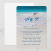 Invitation Lettre Mariage Vaches Côtières de Couple (Devant / Derrière)