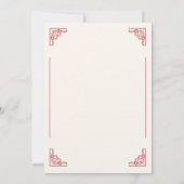 Invitation Lettre officielle Personnalisée Du Pôle Nord De Pè (Dos)