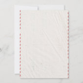 Invitation Lettre officielle Personnalisée Du Pôle Nord De Pè (Dos)