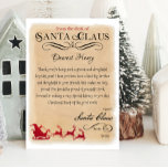 Invitation Lettre personnalisée de Père Noël Christmas Imprim<br><div class="desc">Apportez de la magie à vos vacances de Noël avec la magie de Père Noël cette année avec cette lettre imprimable de Père Noël. Cette lettre du bureau de Père Noël est entièrement personnalisable pour faire votre propre et peut être un téléchargement instantané. Vous pouvez imprimer à partir de chez...</div>