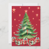 Invitation Lettre personnalisée du Père Noël (Dos)