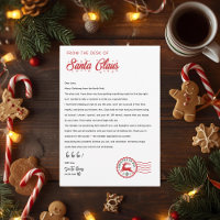 Lettre personnalisée du Père Noël | Pôle Nord
