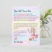 Invitation Lettre Personnalisée Pour Enfants (Debout devant)