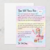 Invitation Lettre Personnalisée Pour Enfants (Devant / Derrière)