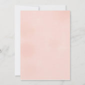 Invitation Lettre tropicale d'accueil d'itinéraire de mariage (Dos)