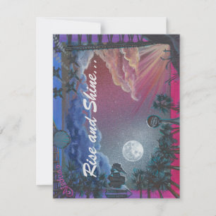 Invitation "Lève-toi et brille... C'est l'heure de l'aller !"