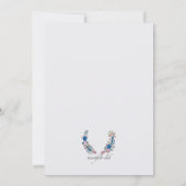 Invitation Lever du Soleil (Dos)