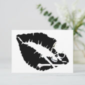 Invitation lèvres empoisonnées (Debout devant)