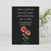 Invitation 🌈 LGBTQ Envolée Ensemble Pétales & Fierté (Debout devant)