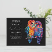 Invitation 🌈 LGBTQ horizontal mariage de l'unité éternelle (Debout devant)