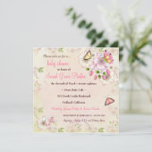 Invitation LGC| Baby shower du jardin (Debout devant)