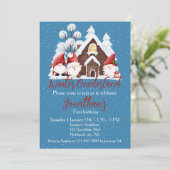 Invitation L'hiver Onederland Premier Anniversaire Bons gnome (Debout devant)