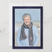 Invitation L'homme Le mythe La légende 65ème anniversaire Pho (Dos)