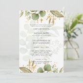 Invitation Libellé traditionnel Messe nuptiale Mariage cathol (Debout devant)