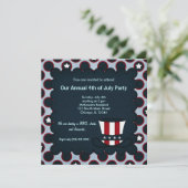 Invitation Liberté 4 juillet (Debout devant)