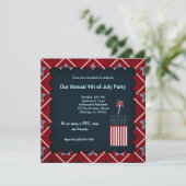 Invitation Liberté 4 juillet (Debout devant)