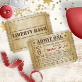 Invitation Liberty Bash Admettre un ID995