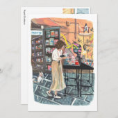 Invitation Librairie Napoli (Devant / Derrière)