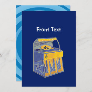 Invitation Librairie rétro