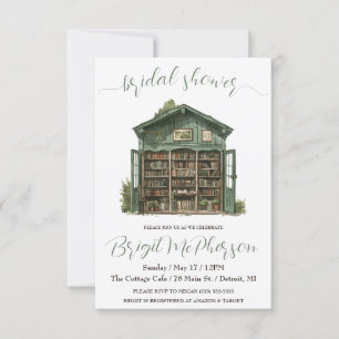 Invitation Librairies, Chapitre, Cottagecore, Fête des mariée