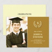 Invitation Licence en droit de la couronne (Devant / Derrière)