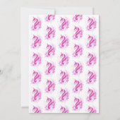Invitation Licorne (Dos)