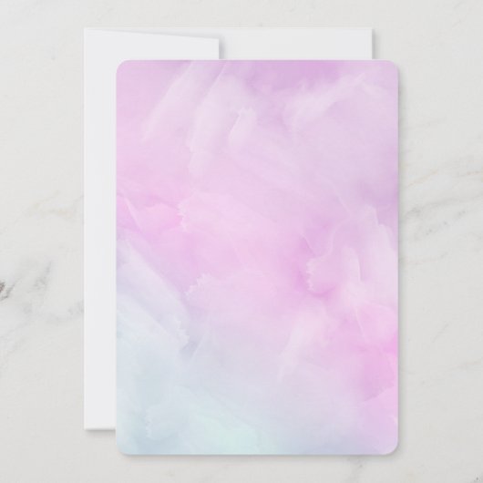 Invitation Licorne  (Dos)