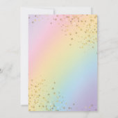 Invitation Licorne - Au-delà de l'arc-en-ciel et P (Dos)