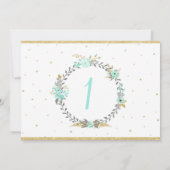 Invitation Licorne Fantastique 7X5 (Dos)