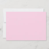 Invitation LICORNE licornes fête d'anniversaire am (Dos)