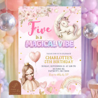 Licorne Rose Five Est Une Vibration Magique Cinqui
