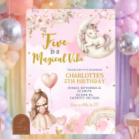 Licorne Rose Five Est Une Vibration Magique Cinqui