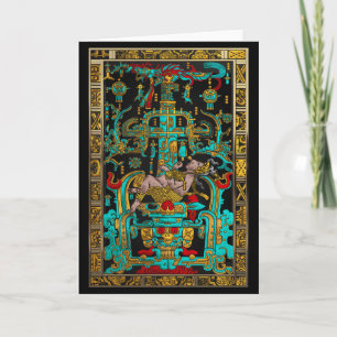 Invitation Lid of Great Tomb of Pakal - Astronaut Palenque