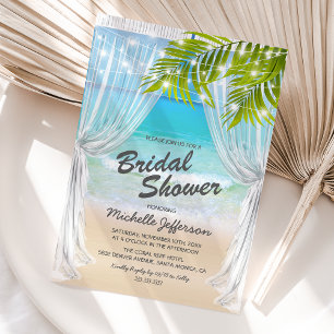 Invitation Lieu de Mariage sur la Plage