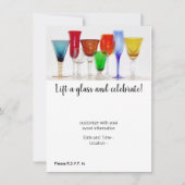 Invitation "Lift a Glass" (Devant)