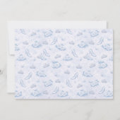 Invitation Light Blue Silver Princess Quinceanera Birthday (Dos)