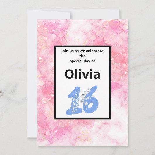 Invitation Lightroom fall aesthetic forest (Devant)