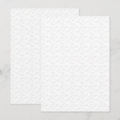 Invitation Ligne Art, Albâtre (Devant / Derrière)