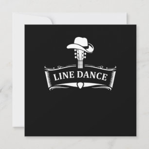 Invitation Ligne Danse Ligne Danse Pays Cowboy Cowgirl Gif