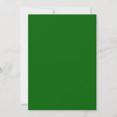 Invitation Ligne Vert Mince Bordure Ptl/Parc Rngr/Animal Cntl (Dos)
