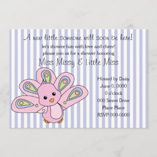 Invitation Lil' Baby Peacock