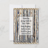 Invitation Lil' Sheriff Teddy Bear Baby shower Cowboy (Dos)