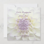 Invitation Lila Dahlie (Dos)