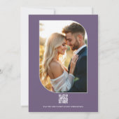 Invitation Lilac Breeze Floral Modern Spring Wedding (Dos)