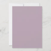 Invitation Lilac Enchanting Spring Wedding (Dos)