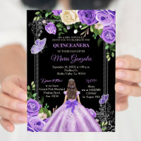 Lilac lavande violet couleur argent Quinceanera