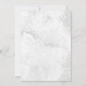 Invitation Lilacs et Heather sur Marbled White Bridal Brunch (Dos)