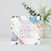 Invitation Lilacs et Peonies (Debout devant)