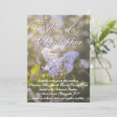 Invitation Lilas (Debout devant)